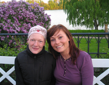 Lene og Nina Dallund maj 2007