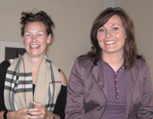 Sine og Nina Dallund maj 2007